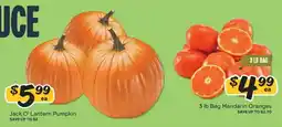 Winn Dixie Jack O' Lantern Pumpkin offer