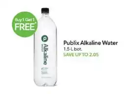 Publix Publix Alkaline Water offer