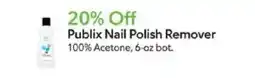 Publix Publix Nail Polish Remover offer