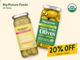 Sprouts Farmers Market Big Picture Foods all items offer