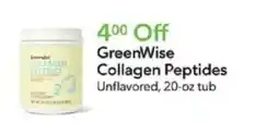 Publix GreenWise Collagen Peptides offer