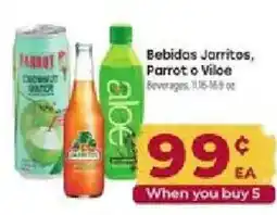 Cardenas Bebidas Jarritos, Parrot o Viole offer