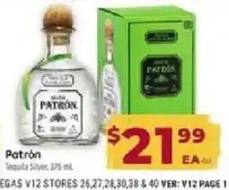 Cardenas Patrón Tequila Silver offer