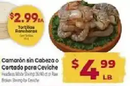 Cardenas Camarón sin Cabeza o Cortado para Ceviche offer