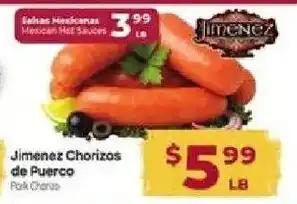 Jimenez Chorizos de Puerco