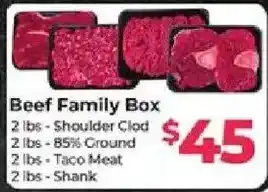 Cardenas Beef Family Box offer