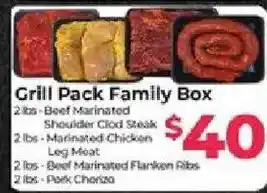 Cardenas Grill Pack Family Box offer