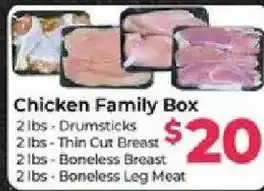 Cardenas Chicken Family Box offer