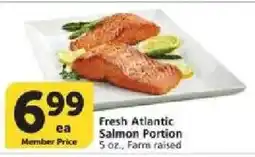 Vons Fresh Atlantic Salmon Portion offer