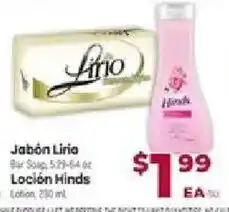 Cardenas Lirio bar soap or lotion offer