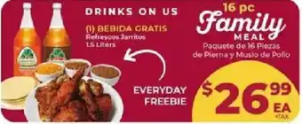 Cardenas Family Meal offer