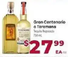 Cardenas Gran Centenario or Teremana offer