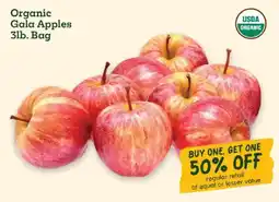 Sprouts Farmers Market Organic Gala Apples offer