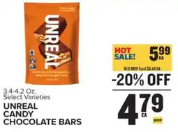 Food Lion Unreal candy chocolate bars offer