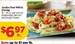 H-E-B Jumbo Raw White Shrimp offer