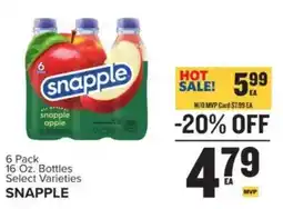 Food Lion Snapple apple offer