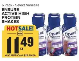 Food Lion Ensure active high protein shakes offer