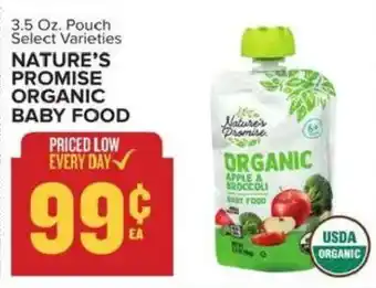 Food Lion Nature's Promise organic baby food offer