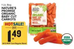 Food Lion Nature's Promise organic baby cut carrots offer