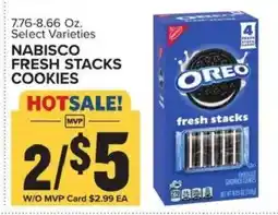 Food Lion Nabisco fresh stacks cookies offer