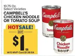 Food Lion Campbell's chicken noodle or tomato soup offer