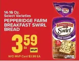 Food Lion Pepperidge Farm Breakfast Swirl Bread offer