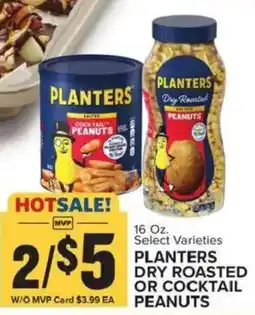 Food Lion Planters dry roasted or cocktail peanuts offer