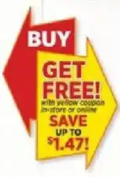 H-E-B Buy get free offer
