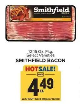 Food Lion Smithfield bacon offer