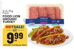 Food Lion Food Lion ground turkey offer