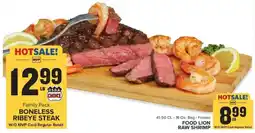 Food Lion Food Lion boneless ribeye steak offer