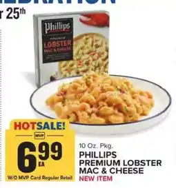 Food Lion Phillips premium lobster mac & cheese offer