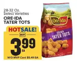 Food Lion Ore-ida tater tots offer