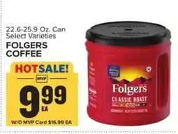 Food Lion Folgers coffee offer
