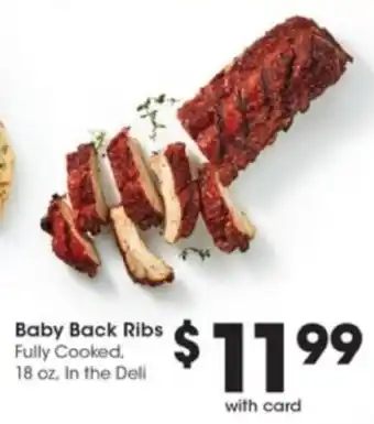 Pick'n Save Baby Back Ribs offer