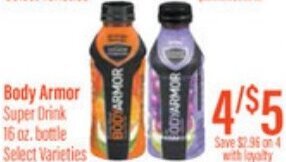 Germantown Fresh Market Body Armor Super Drink offer