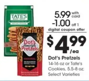 Pick'n Save Dot's Pretzels offer