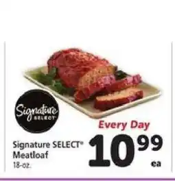 Safeway Signature SELECT Meatloaf offer