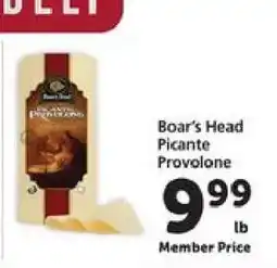 Safeway Boar's Head Picante Provolone offer