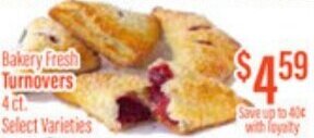 Germantown Fresh Market Bakery Fresh Turnovers offer