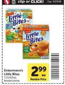 Safeway Entenmann's Little Bites offer