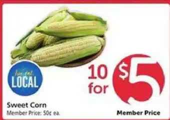 Safeway Sweet Corn offer