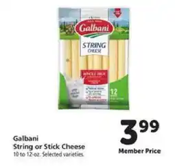 Safeway Galbani String or Stick Cheese offer