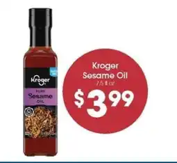 Food 4 Less Kroger Sesame Oil offer