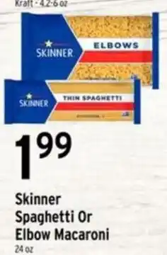 Brookshire's Skinner Spaghetti Or Elbow Macaroni offer