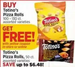 H-E-B Totino's Pizza Rolls offer