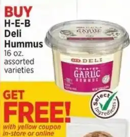 H-E-B H-E-B Deli Hummus offer