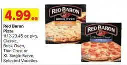 Shop 'n Save Red Baron Pizza offer