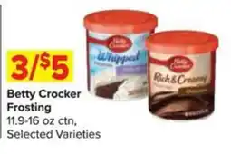 Shop 'n Save Betty Crocker Frosting offer