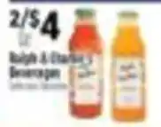 Pioneer Supermarkets Ralph & Charlie's Beverages offer